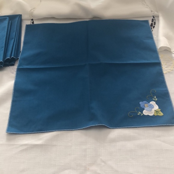 Embroidered and Appliqué Napkins - Picture 4 of 4